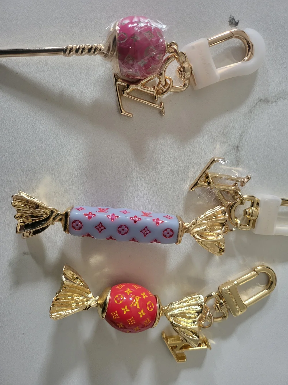 LV Candy Shop 3-Piece Bag Charm Set 🍬 COLLECTOR'S SET: